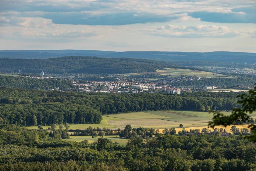 Mühlacker - Ansicht vom Burgberg